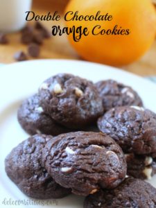 Double Chocolate Orange Cookies