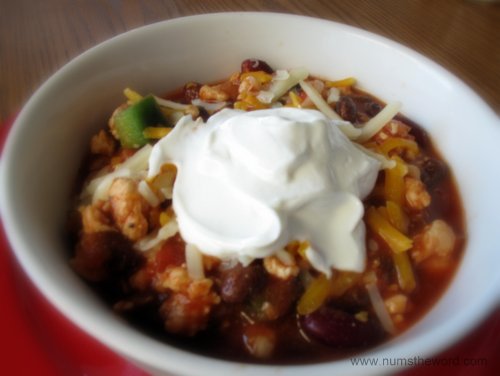 Hearty Chicken Chili