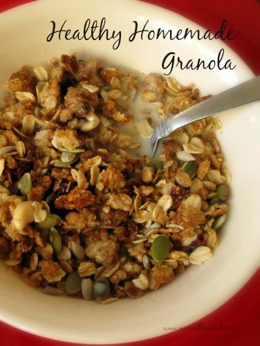 Healthy Homemade Granola