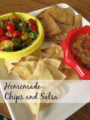 Homemade Chips and Salsa