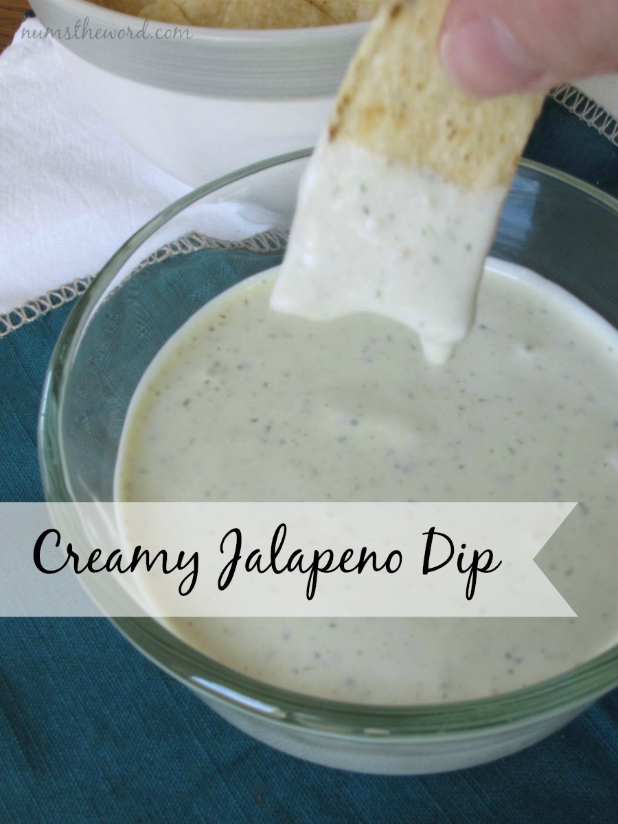 Creamy Jalapeno Dip