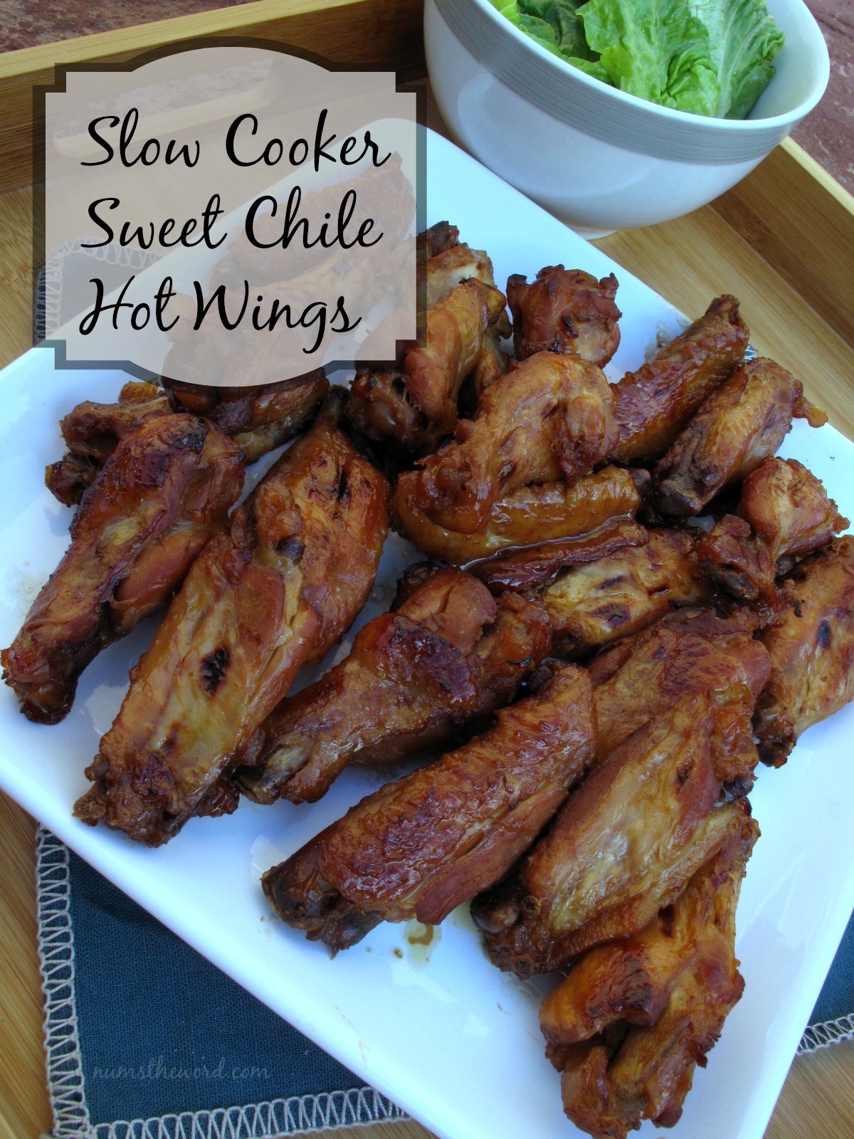 Slow Cooker Sweet Chile Hot Wings