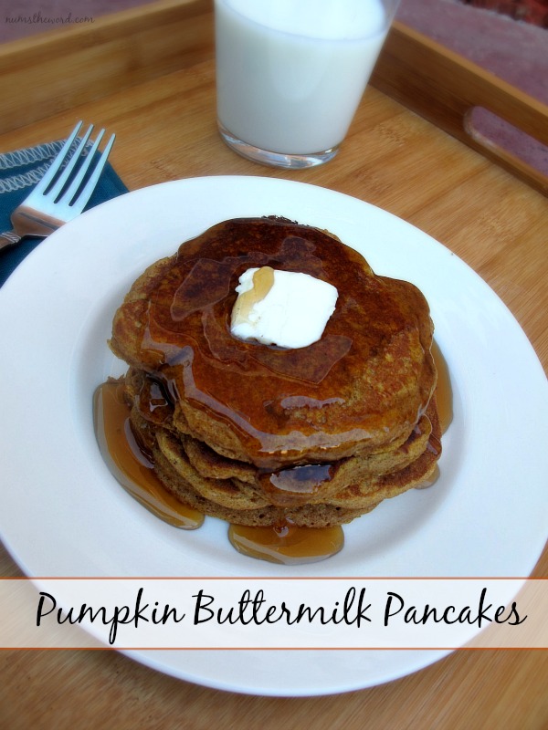 Pumpkin Buttermilk Pancakes