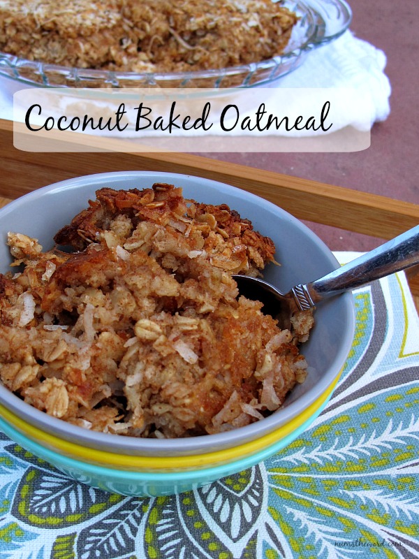 Coconut Baked Oatmeal