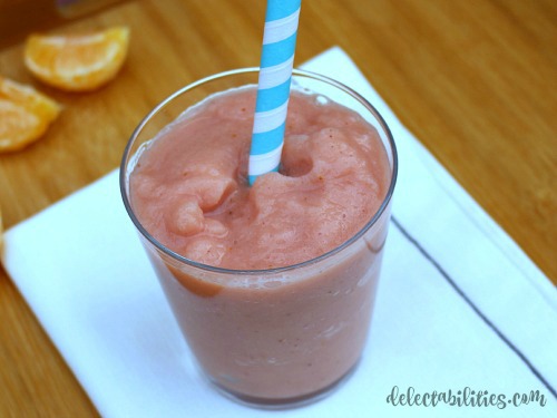 Orange Strawberry Banana Smoothie