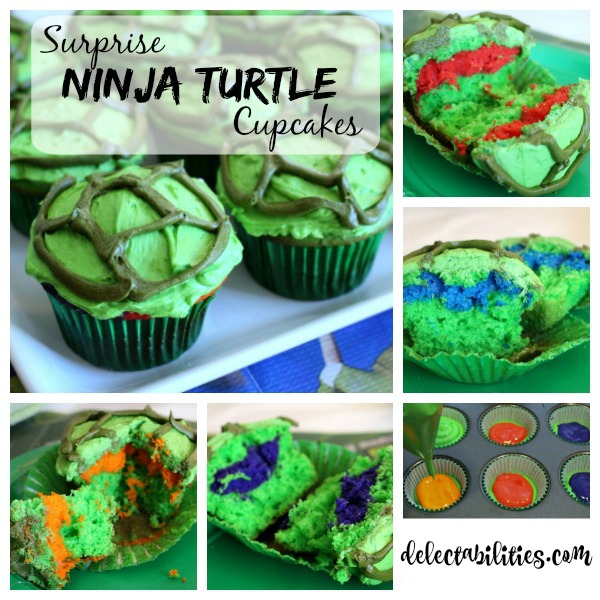 Ninja Turtle Cupcakes