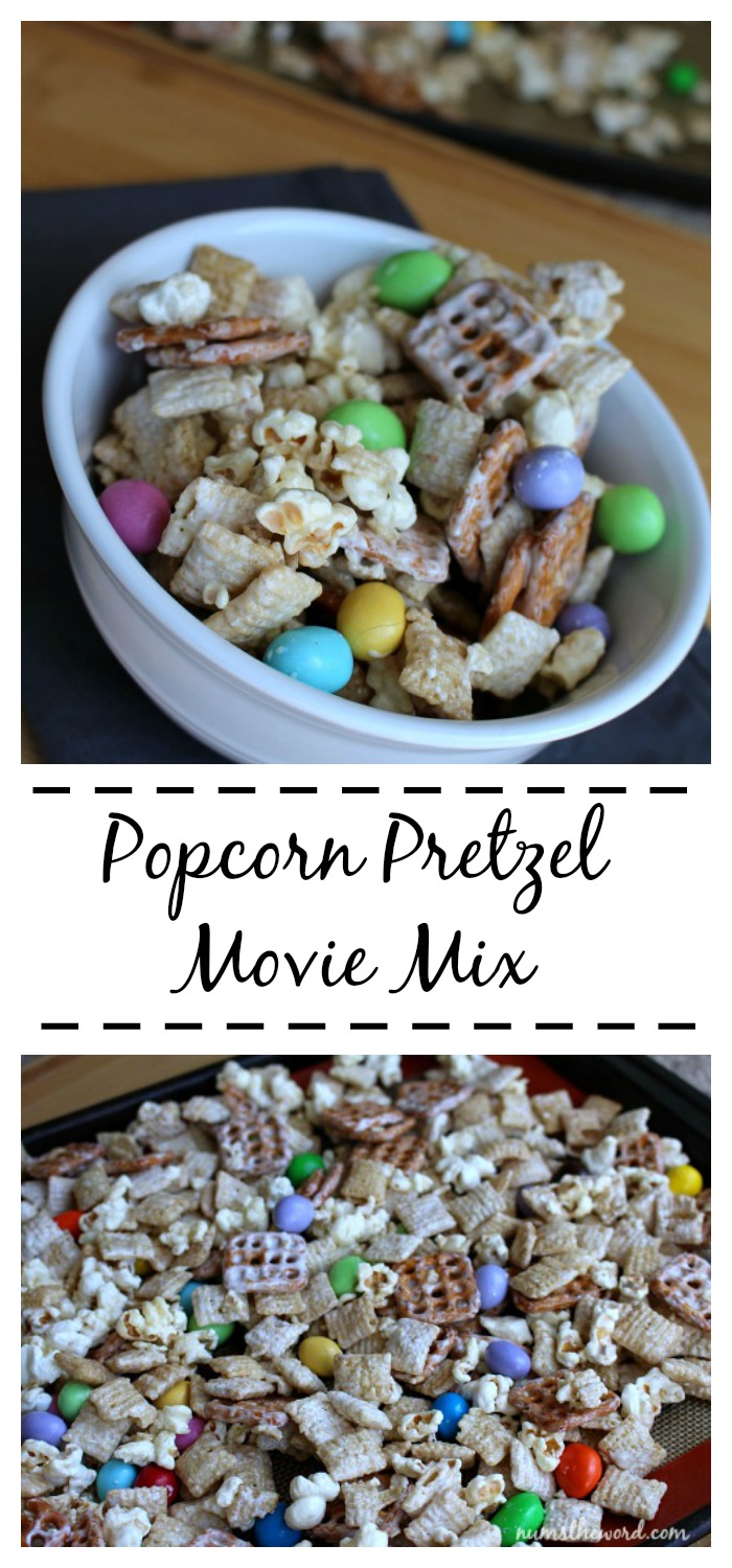 Popcorn Pretzel Movie Mix