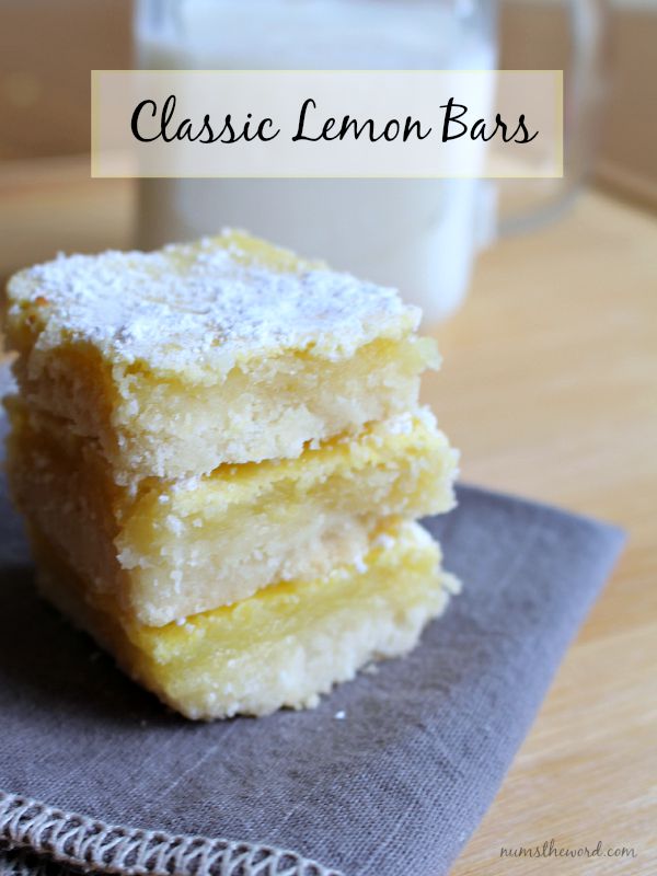 Classic Lemon Bars