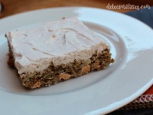 Chewy Oatmeal Scotchie Bars