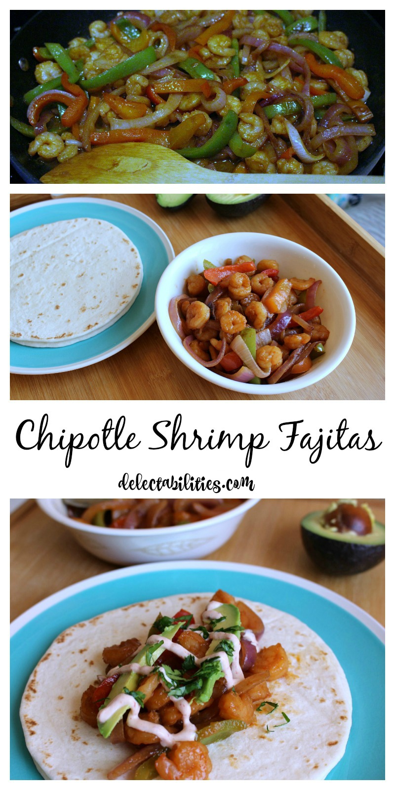 Chipotle Shrimp Fajitas
