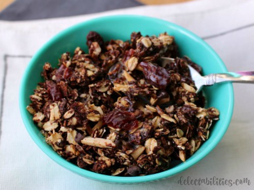 Chocolate Cherry Granola