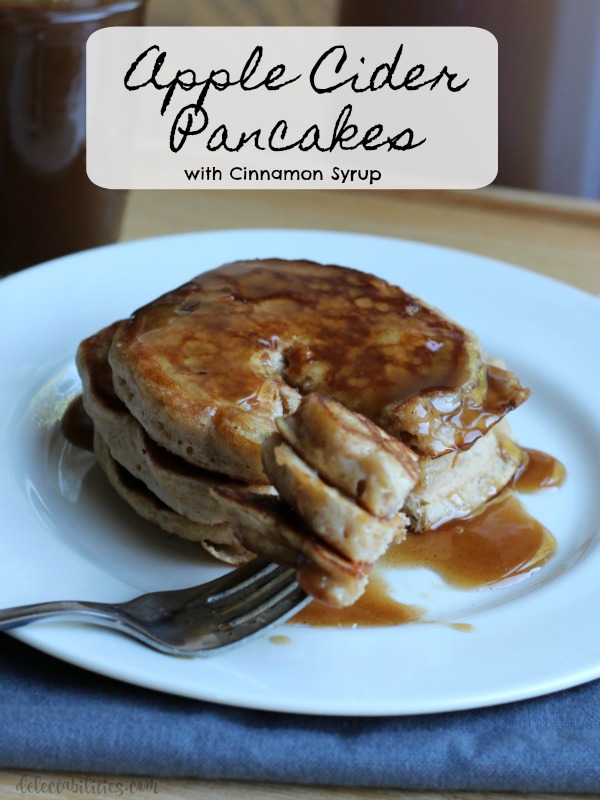 Apple Cider Pancakes